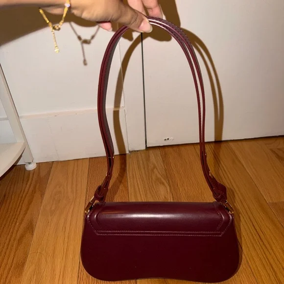 JW PEI Burgundy Shoulder Bag - Picture 6 of 8